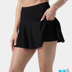 Halara black tennis skirt
